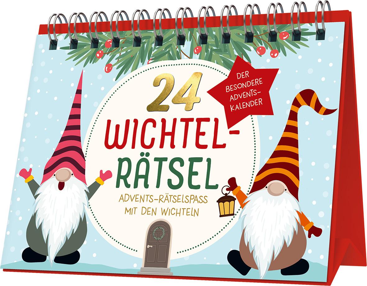 24 Wichtel-Rätsel   Advents-Rätselspaß mit den Wichteln