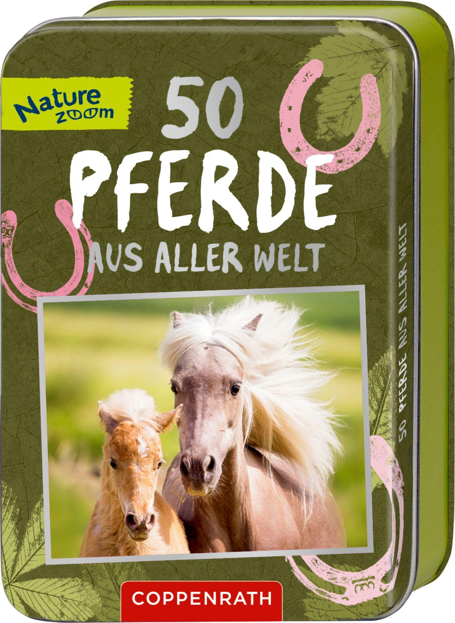 50 Pferde aus aller Welt (in Blechdose)