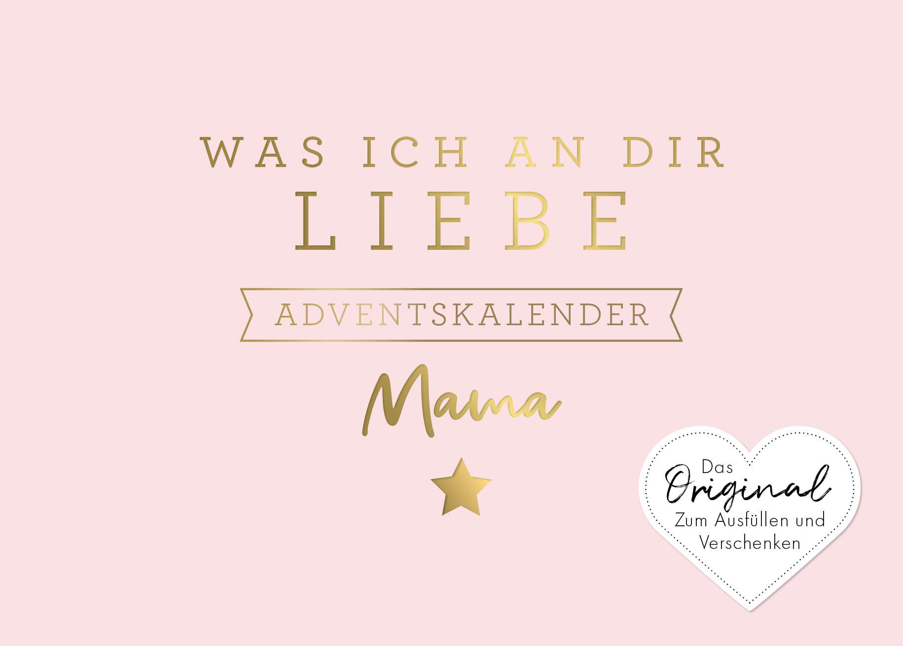 Was ich an dir liebe, Mama – Adventskalender