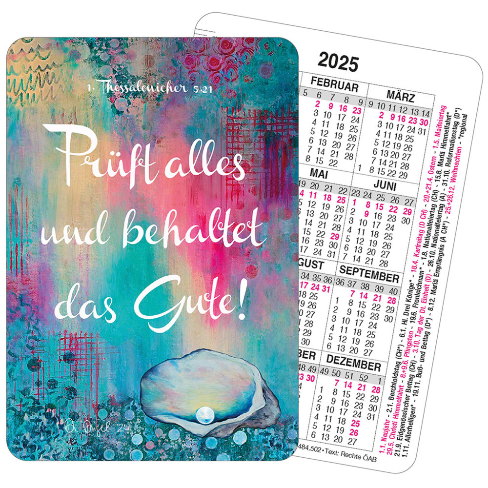 Spielkarten-Kalender 2025