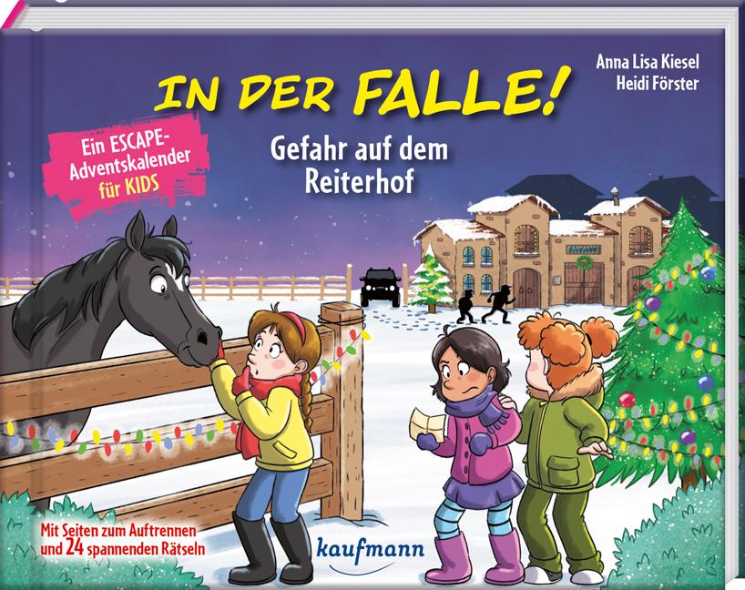 In der Falle! Gefahr auf dem Reiterhof - Ein Escape-Adventsk