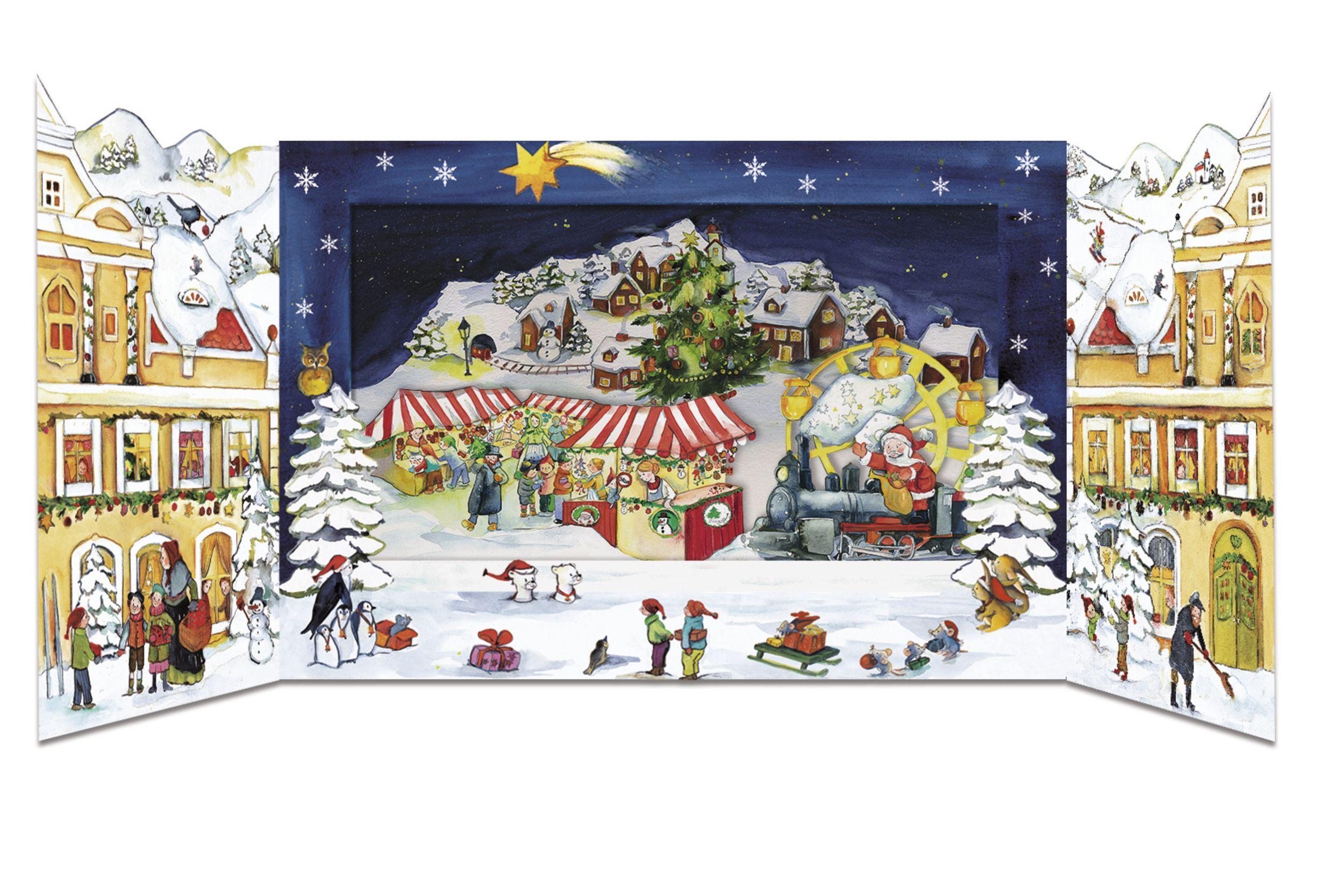 Weihnachtszauber in der Stadt