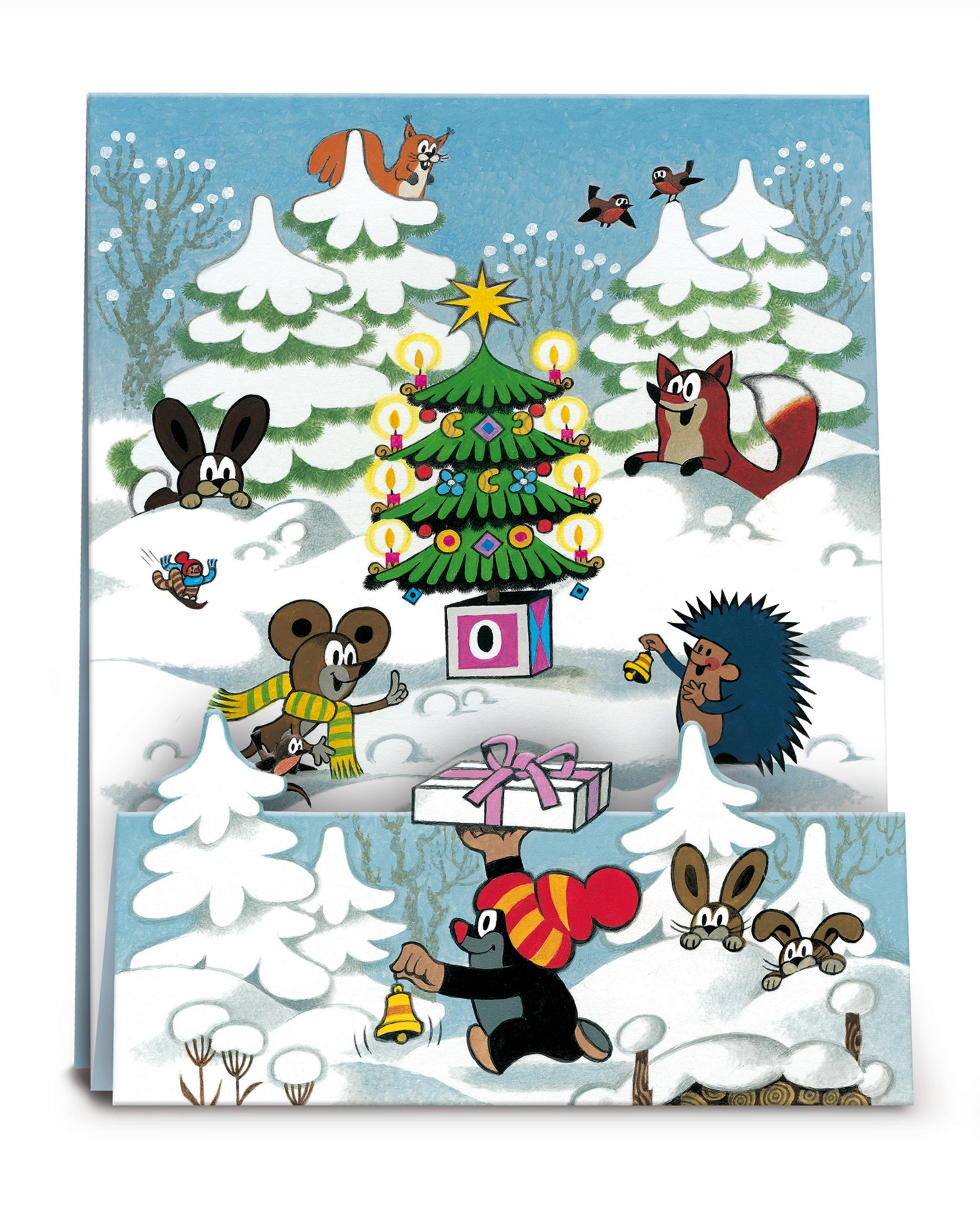 "Adventskalender ""Der kleine Maulwurf und seine Freunde"""