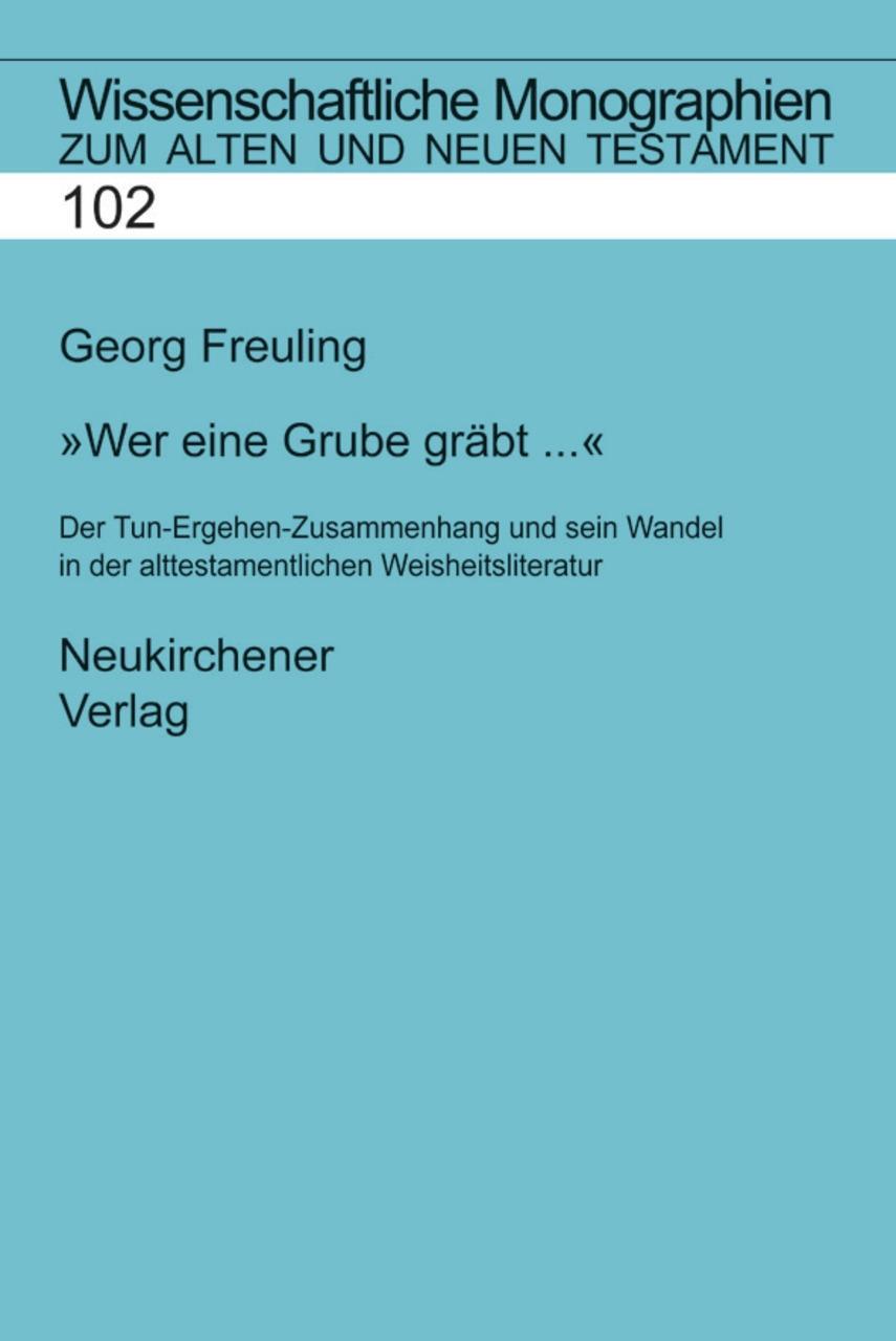 Wer eine Grube gräbt
