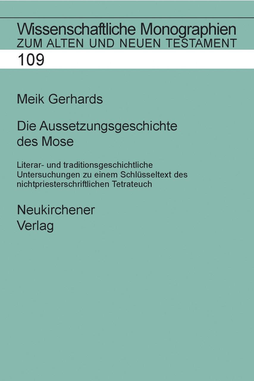 Die Aussetzungsgeschichte des Mose