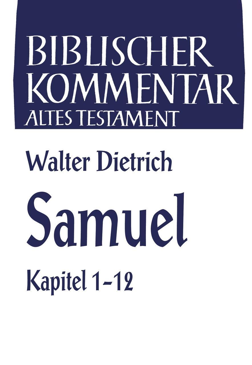 Samuel - 1. Samuel 1-12