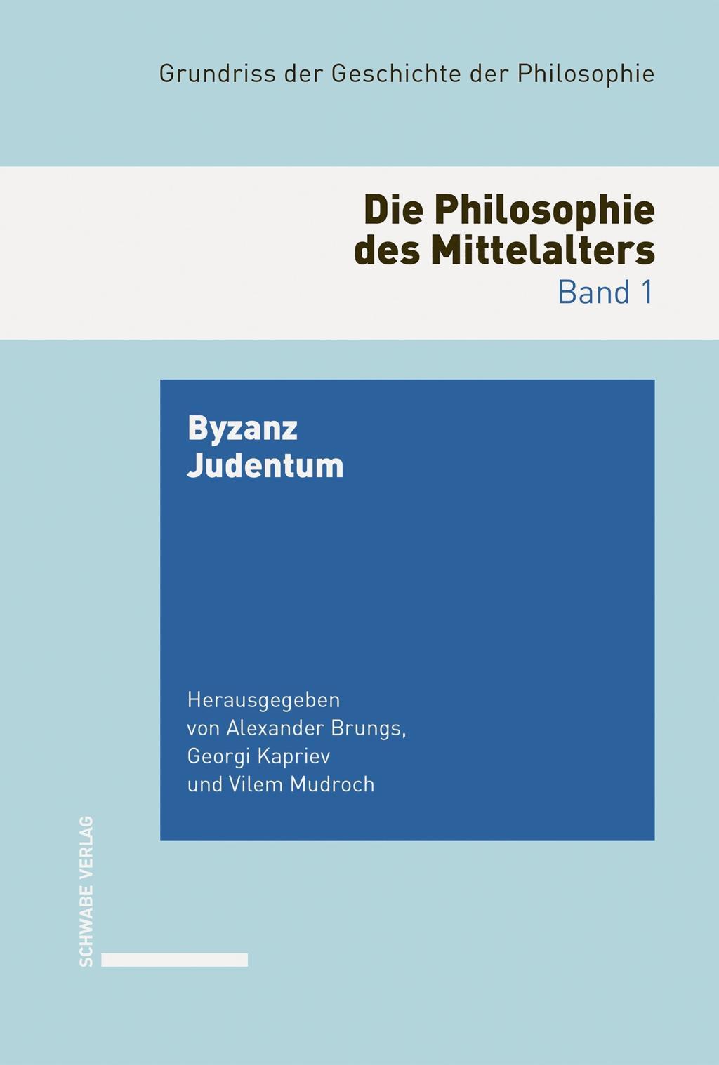 Die Philosophie des Mittelalters. Bd.1