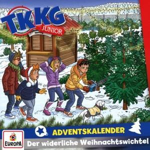 TKKG Junior - Adventskalender - Der widerliche Weihnachtswichtel, 2 Audio-CDs