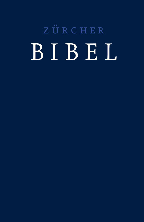 Zürcher Bibel, Standardausgabe, dunkelblau