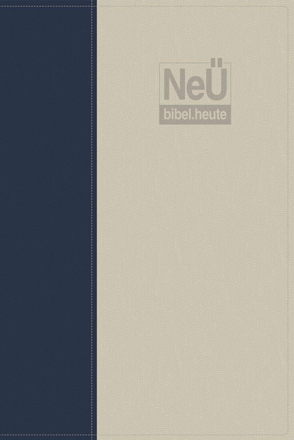 NeÜ bibel.heute (Kunstleder blau/grau zweifarbig)