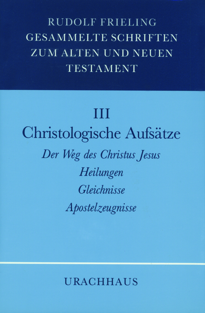 Christologische Aufsätze