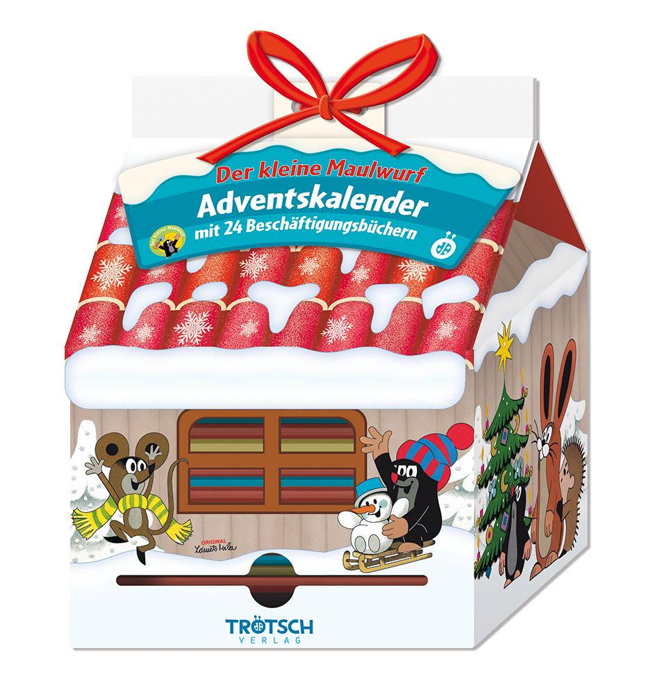 Der kleine Maulwurf, Adventskalender Haus mit 24 Minibüchern