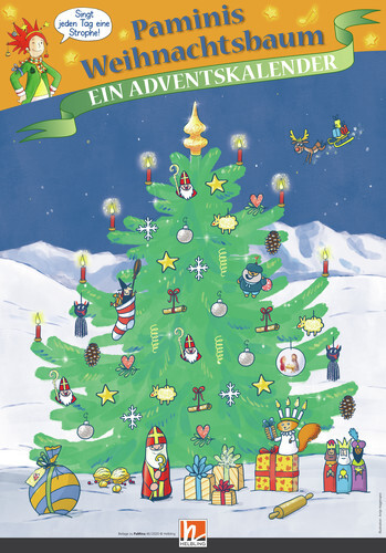 Paminis Weihnachtsbaum, mit 52 Beilage