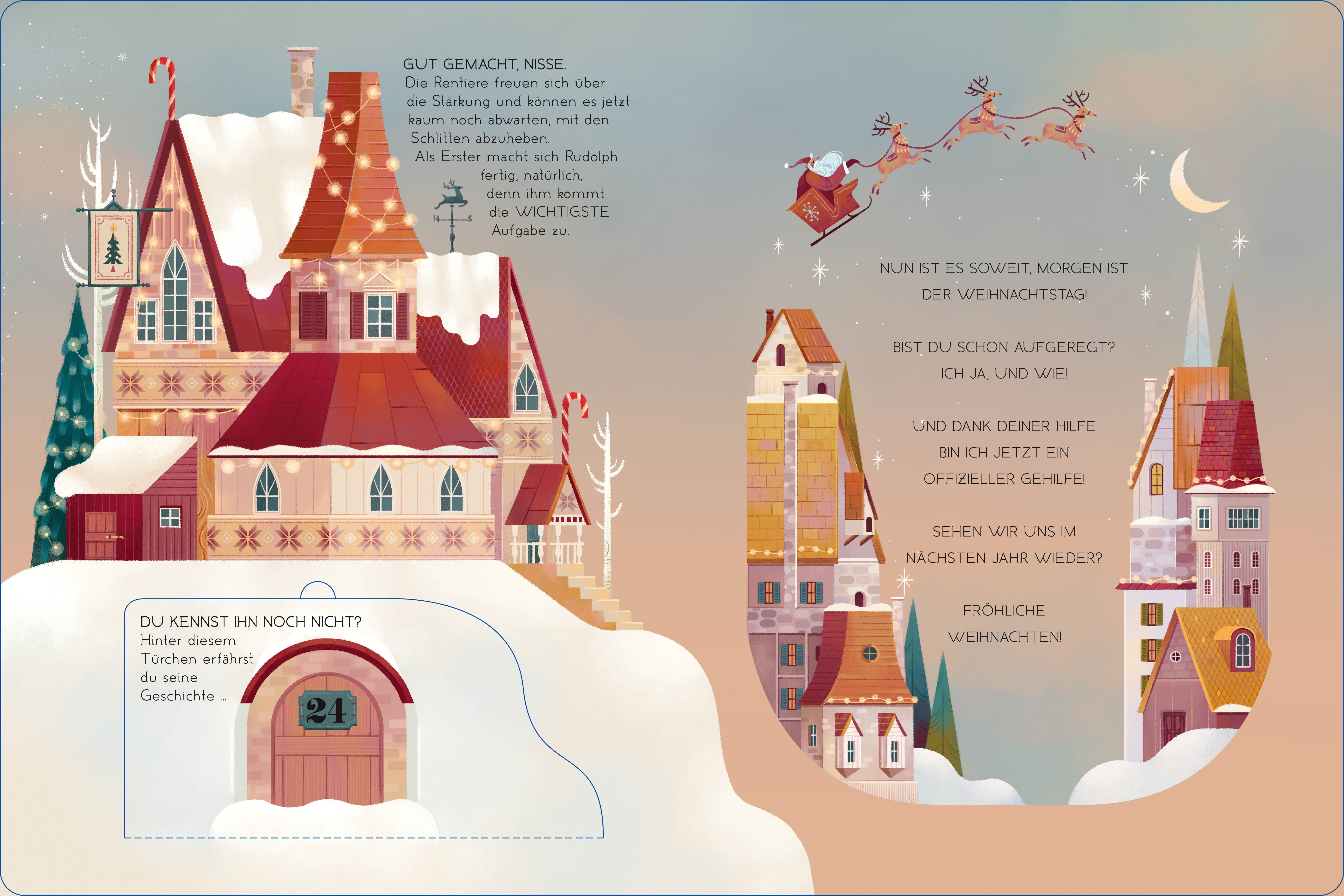 Bald ist Weihnachten! Das Adventskalenderbuch