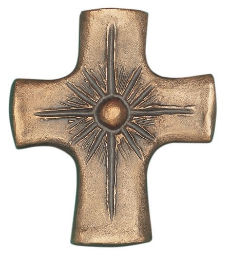Bronzekreuz 8 x 7 cm