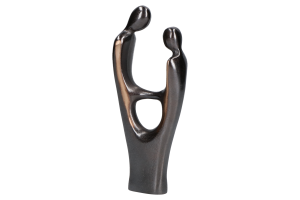Bronze-Figur Verbundenheit  6,5 x 14,5 x 3,5 cm
