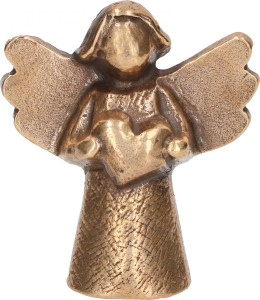 Bronzefigur Engel - Schön, dass es dich gibt