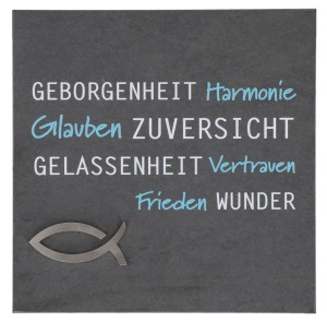 Schieferrelief - Geborgenheit