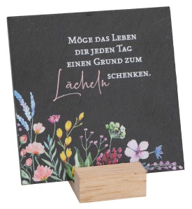 Schiefertafel - Ein Grund zum L&auml;cheln