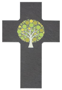 Schieferkreuz - Lebensbaum