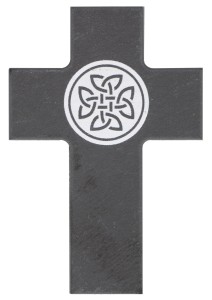 Symbolkreuz aus Schiefer