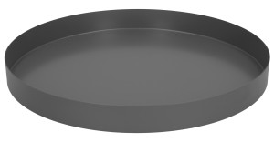 Tablett aus Edelstahl