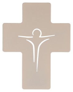 Kreuz aus Metall - Christus