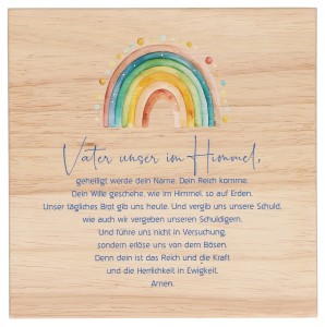 Holztafel aus Eiche - Vater unser