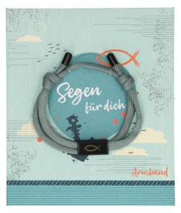 Textil-Armband - Segen f&uuml;r dich