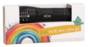 LED-Taschenlampe - Jesus macht mein Leben hell