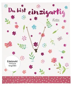 Edelstahl-Kette - Du bist einzigartig