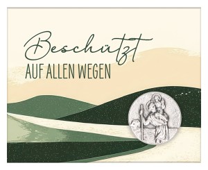 Plakette - Christophorus