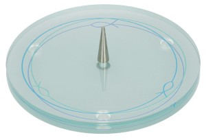 Symbolleuchter aus Glas - Fische