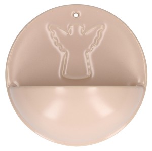 Weihwasserbecken aus Porzellan - Engel