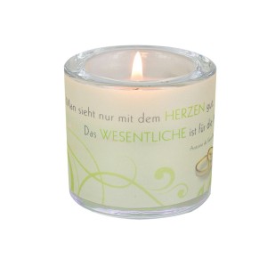 Glaswindlicht: Man sieht nur mit dem Herzen gut