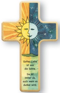 Kinderkreuz Sonne und Mond