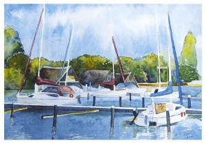 Boote am See