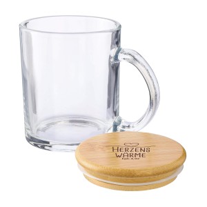 Teeglas „Herzenswärme“