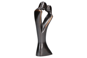 Bronze-Figur Zuneigung  6,5 x 16 x 4 cm