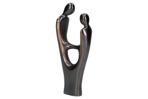 Bronze-Figur Verbundenheit  6,5 x 14,5 x 3,5 cm