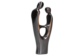 Bronze-Figur Verbundenheit  6,5 x 14,5 x 3,5 cm