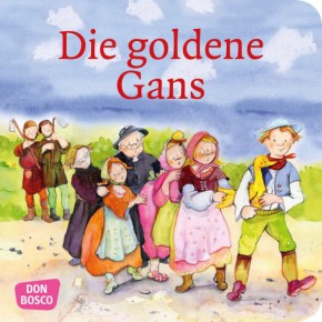 Die goldene Gans. Mini-Bilderbuch.