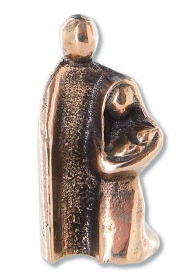 Bronzefigur Heilige Familie