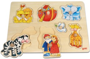 Holz-Steckpuzzle - Arche Noah