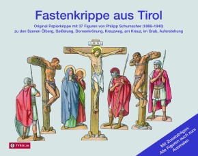 Fastenkrippe aus Tirol, 4 Bögen