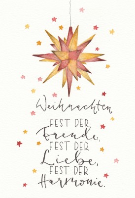 Weihnachtskarte - Weihnachten