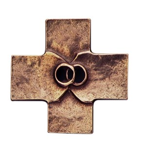 Ehekreuz aus Bronze