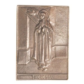 Theresia - Bronzerelief