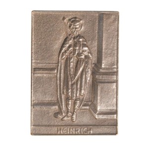 Heinrich - Bronzerelief