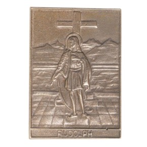 Rudolf - Bronzerelief